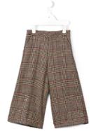 Ermanno Scervino Junior Tweed Wide Leg Trousers, Girl's, Size: 8 Yrs