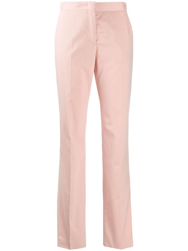 Alberta Ferretti Straight-leg Tailored Trousers - Pink