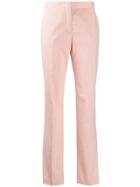 Alberta Ferretti Straight-leg Tailored Trousers - Pink