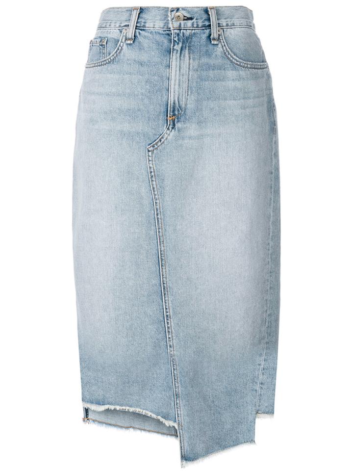 Rag & Bone /jean Denim Midi-skirt - Blue