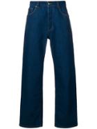 Ami Alexandre Mattiussi Wide Fit 5 Pockets Jeans - Blue