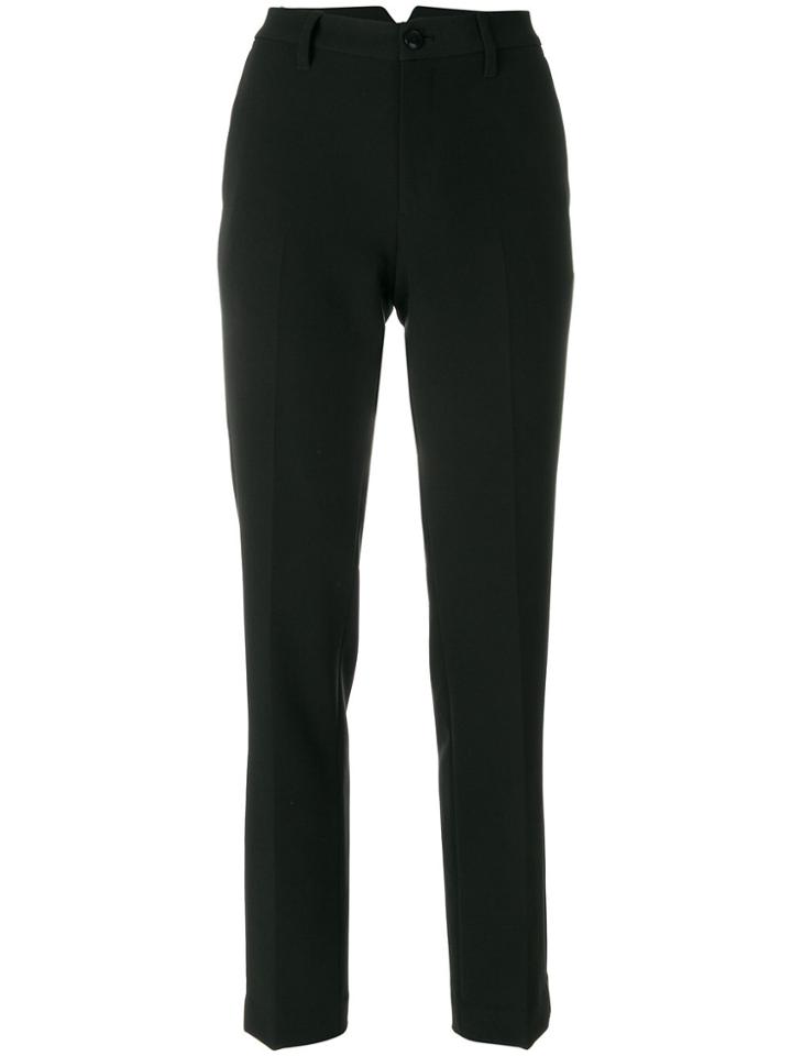 Closed Slim-fit Trousers - Black