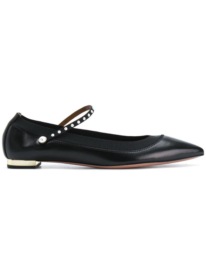 Aquazzura Nolita Ballerina Shoes - Black
