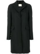 By Malene Birger Mid-length Button Coat - Black