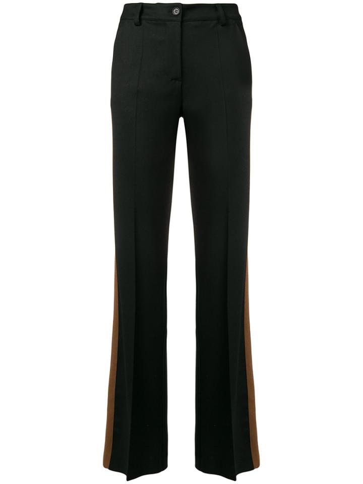 P.a.r.o.s.h. Side-stripe Tailored Trousers - Black