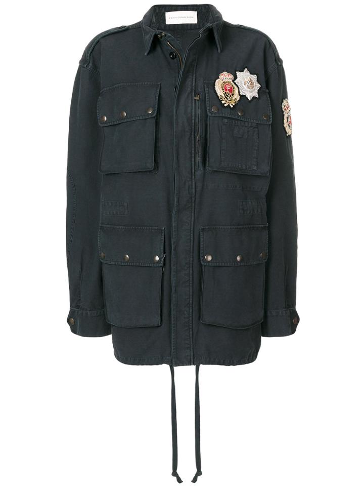 Faith Connexion Oversized Parka - Black