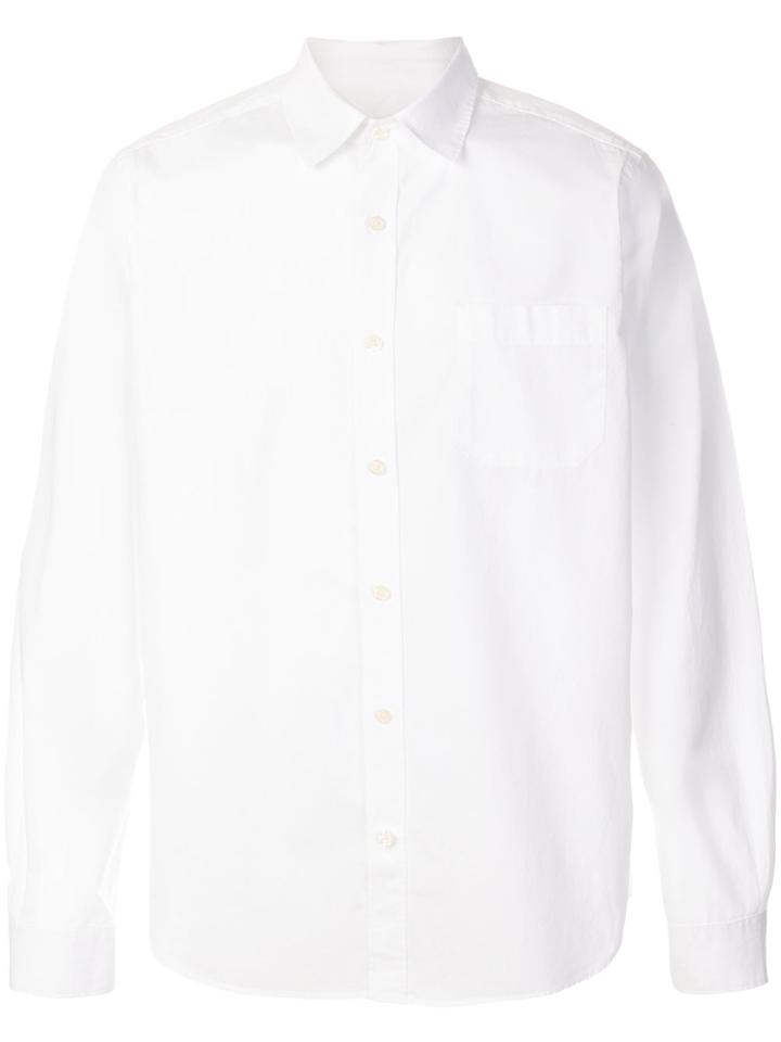 Closed Basic Curved Hem Shirt - White