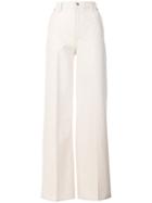 Tory Burch Caroline Jeans - White