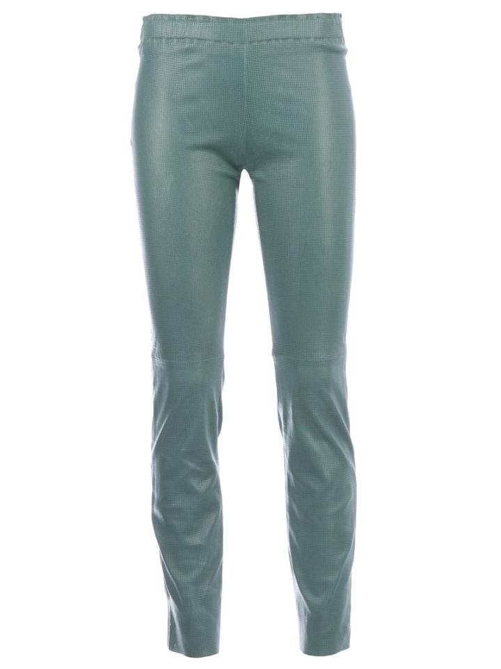 Stouls Cropped Trouser, Women's, Size: Xs, Blue, Cotton/lamb Skin