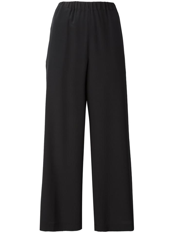 Aspesi Cropped Straight Trousers - Black