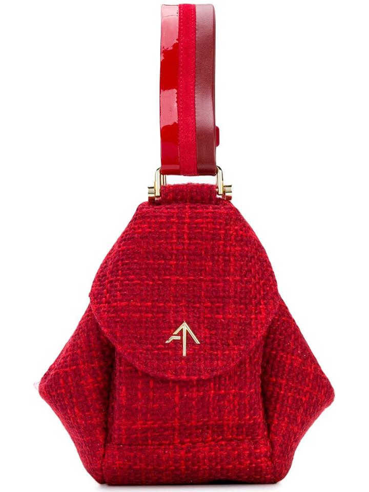 Manu Atelier Micro Fernweh Tote Bag - Red