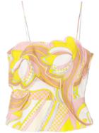 Emilio Pucci Spaghetti Strap Top - Multicolour