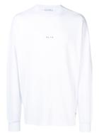 Alyx Logo Patch Sweatshirt - White