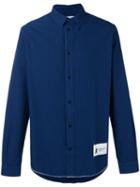 Golden Goose Deluxe Brand Striped Shirt, Men's, Size: Small, Blue, Cotton