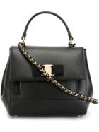 Salvatore Ferragamo Vara Tote - Black