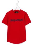 Dsquared2 Kids Logo T-shirt, Boy's, Size: 8 Yrs, Red