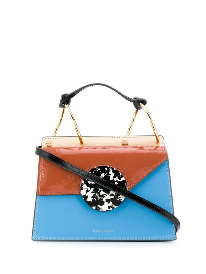 Danse Lente Colour Block Tote - Blue