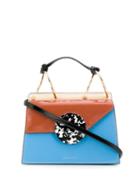 Danse Lente Colour Block Tote - Blue