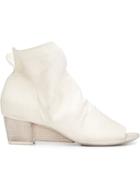 Marsèll 'bo Sanzeppa' Open Toe Booties - White