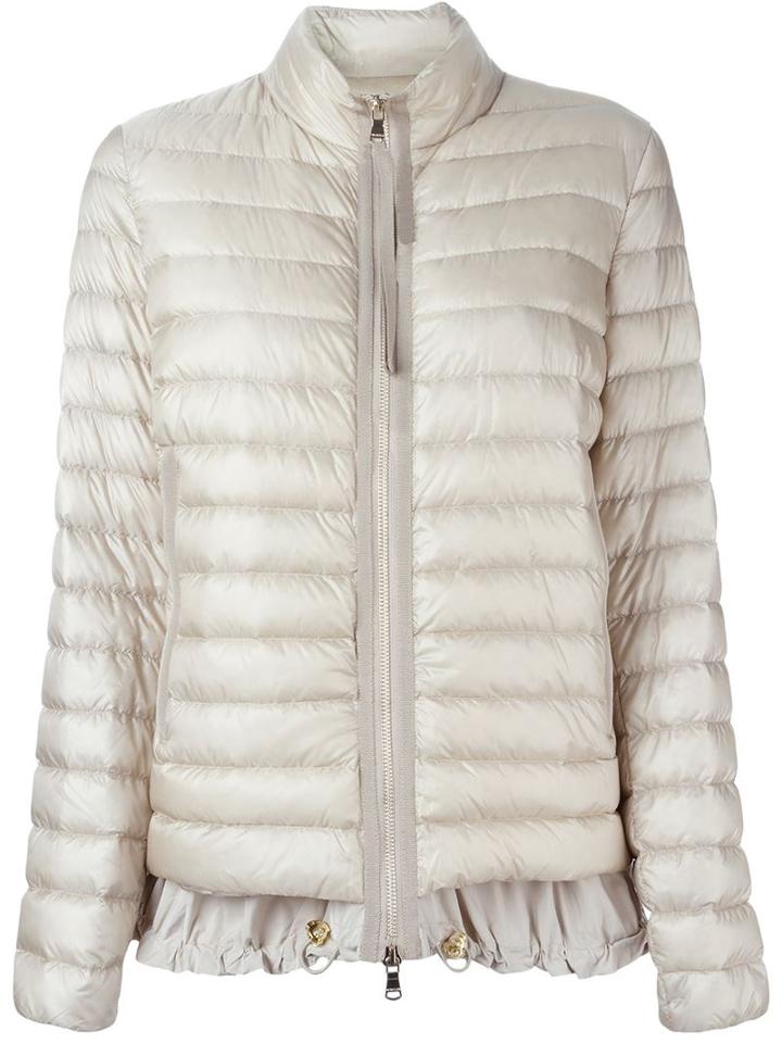 Moncler Limande Puffer Jacket, Women's, Size: Iv, Nude/neutrals, Polyamide/polyester/feather Down