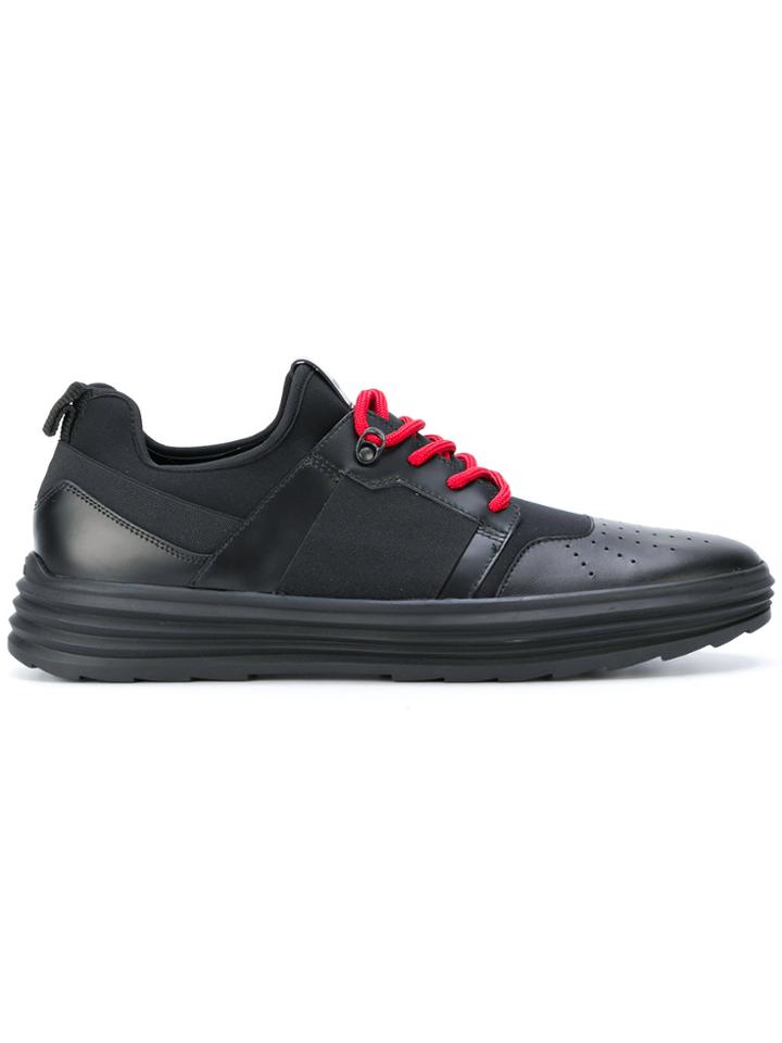 Hogan Lace-up Sneakers - Black