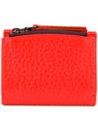 Maison Margiela Zipped Bi-fold Wallet - Red