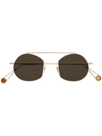 Ahlem Champagne Metallic Sunglasses