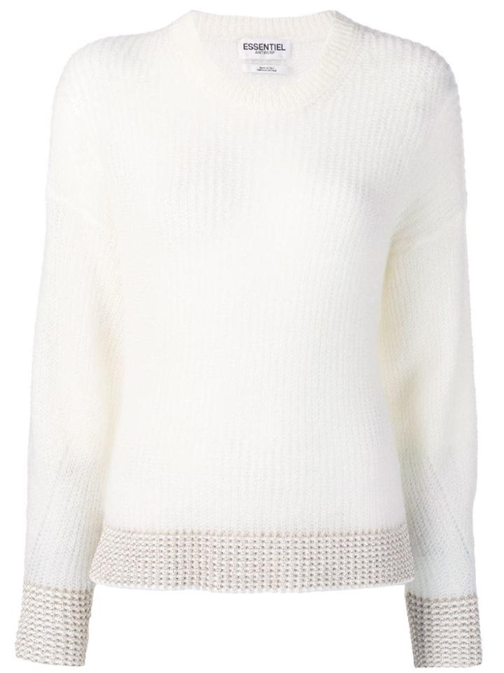 Essentiel Antwerp Knitted Jumper - White