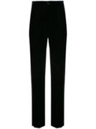 Giorgio Armani Tailored Velvet Trousers - Blue