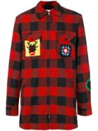 Jw Anderson Checked Shirt - Red