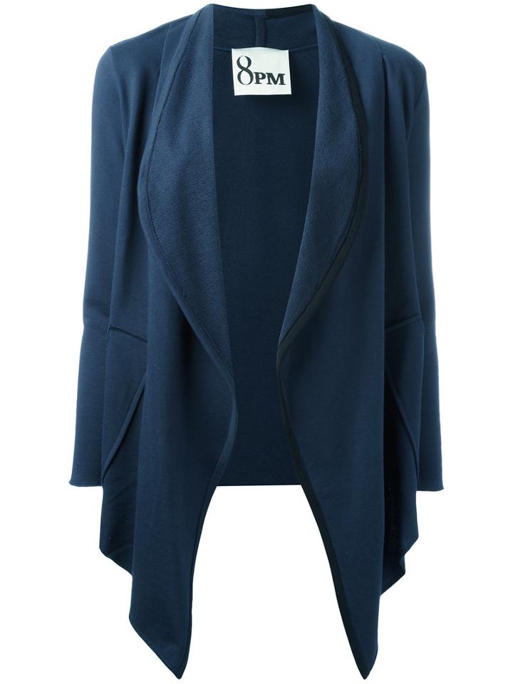 8pm Lightweight Cardigan, Women's, Size: Medium, Blue, Cotton
