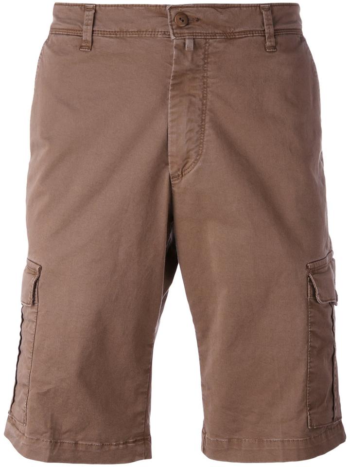 Briglia 1949 - Cargo Shorts - Men - Cotton/polyester/spandex/elastane - 36, Brown, Cotton/polyester/spandex/elastane