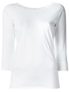 The White Briefs Three-quarters Sleeved T-shirt