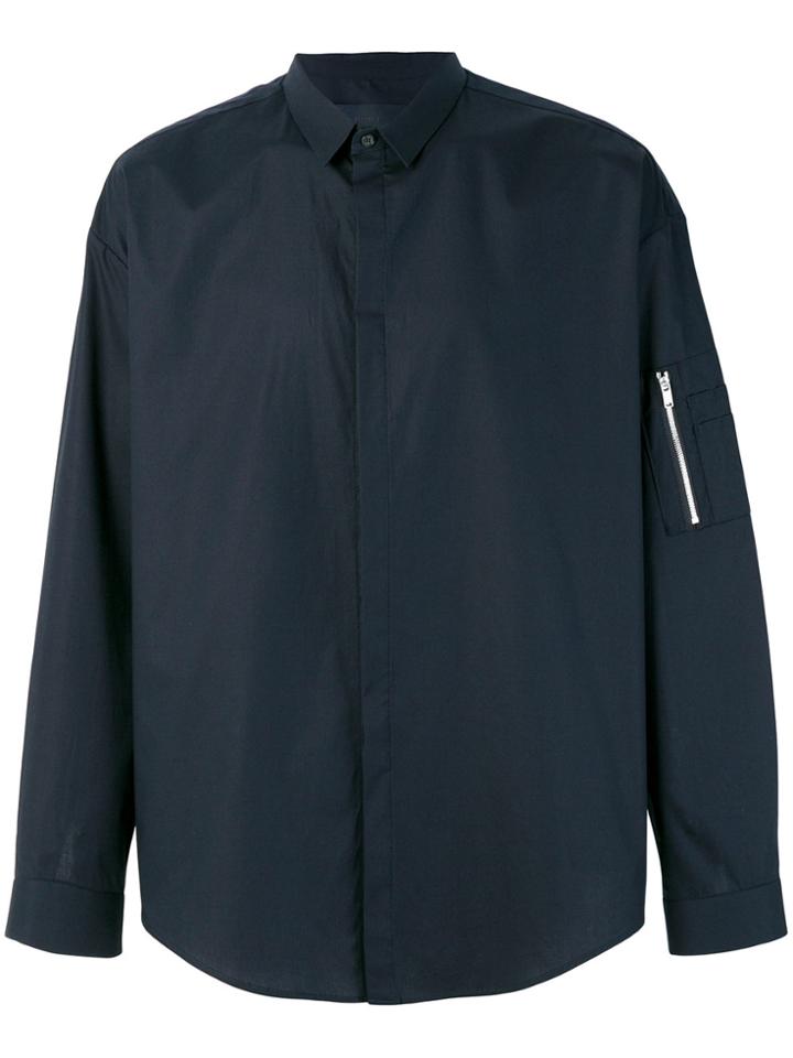 Juun.j Classic Fitted Shirt - Blue