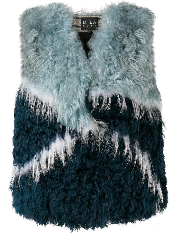 Cara Mila Indigo Gilet - Blue