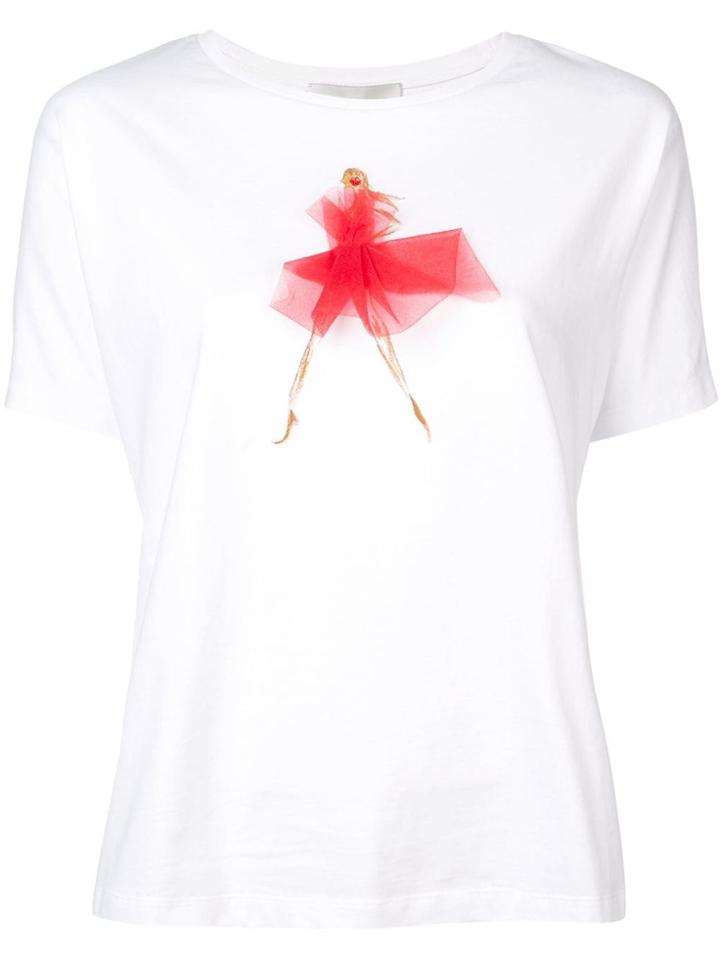 Sachin & Babi Kate Hand Painted T-shirt - White