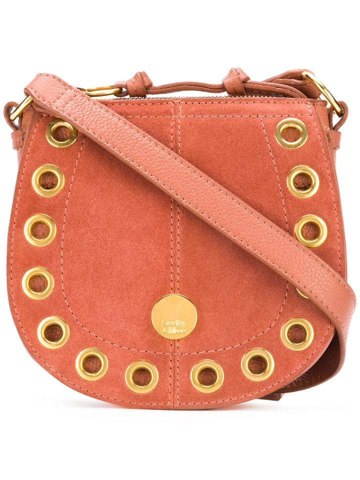 See By Chloé Kriss Hobo Bag - Pink & Purple