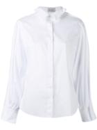 Balossa White Shirt - Long Sleeve Shirt - Women - Cotton/polyimide/spandex/elastane - 42, Women's, Cotton/polyimide/spandex/elastane