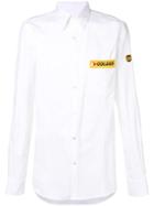 Golden Goose Deluxe Brand Slim-fit Logo Shirt - White