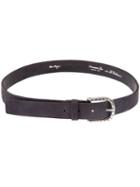Scunzani Ivo Speckled Leather Belt, Women's, Size: Large, Brown, Leather