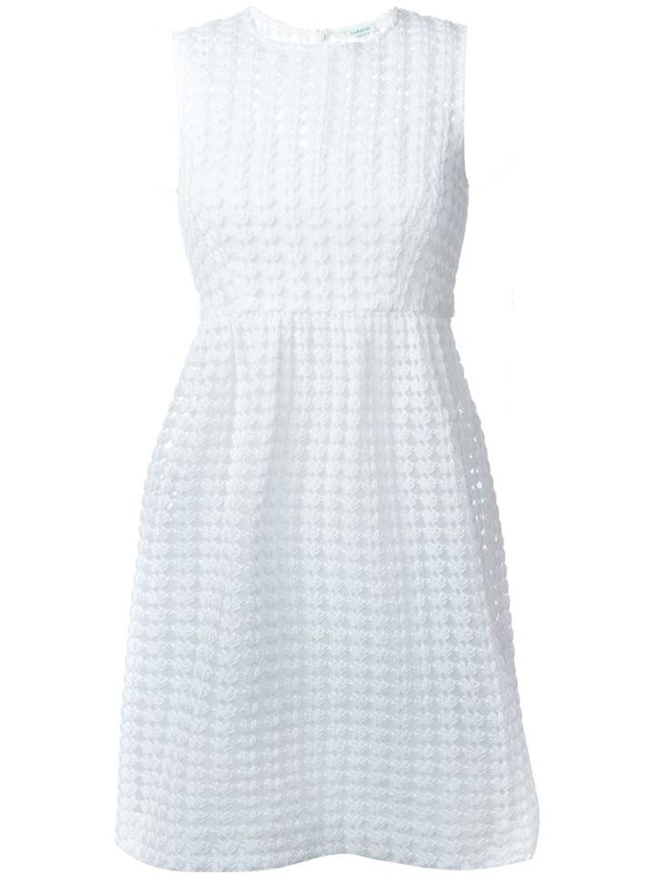 P.a.r.o.s.h. Plastic Dress, Women's, Size: Xs, White, Polyester/cotton