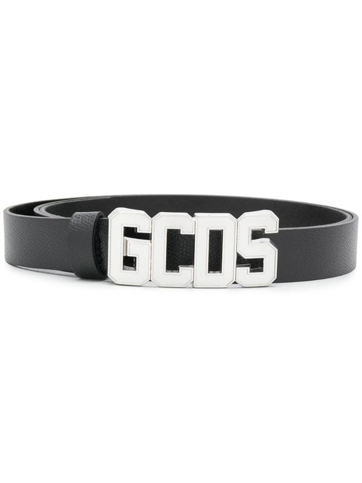 Gcds Logo Plaque Belt - Black