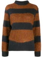 Roseanna Striped Jumper - Brown