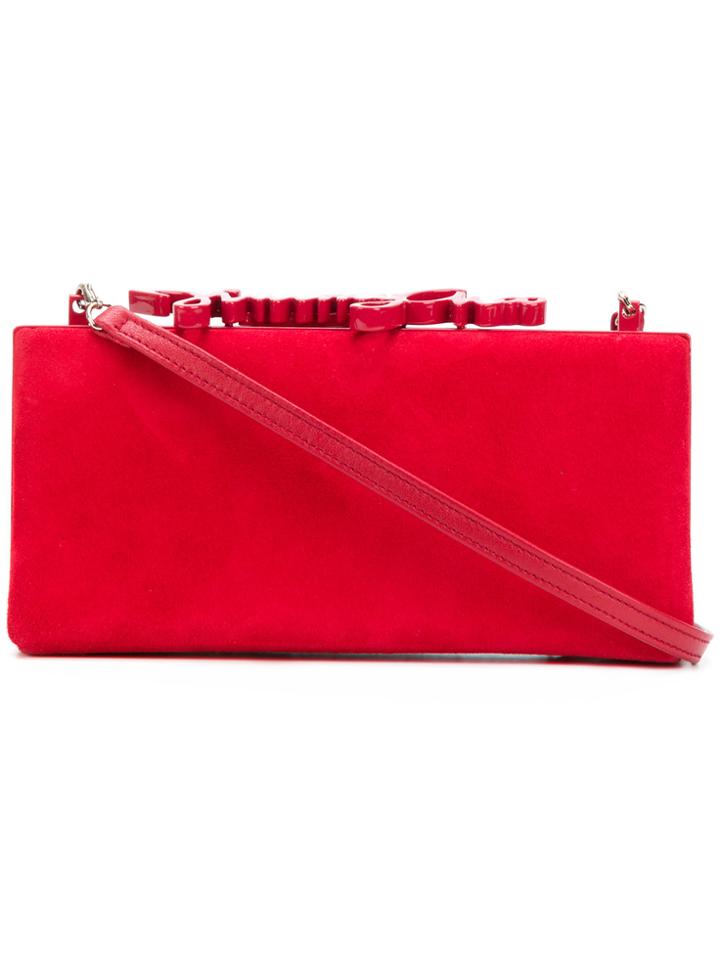 Jimmy Choo Celeste Clutch Bag - Red