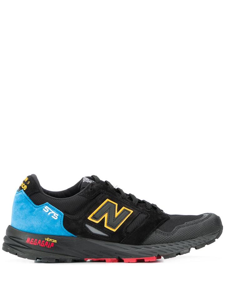 New Balance Printed Detail Sneakers - Black