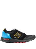 New Balance Printed Detail Sneakers - Black