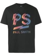 Ps Paul Smith Graphic Print Logo T-shirt - Black