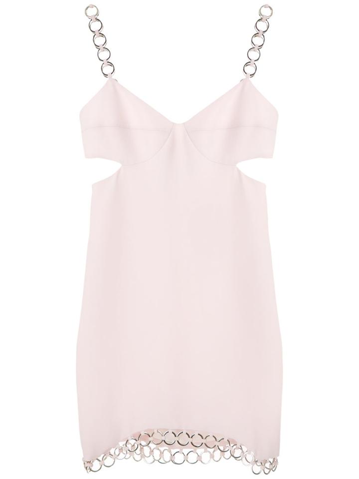 Reinaldo Lourenço Vestido Curto Argola - Pink