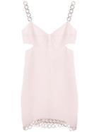 Reinaldo Lourenço Vestido Curto Argola - Pink