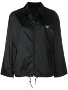 Prada Zipped Up Jacket - Black